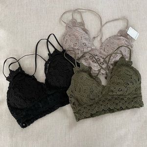 AMEMONE Bralettes size S -New
